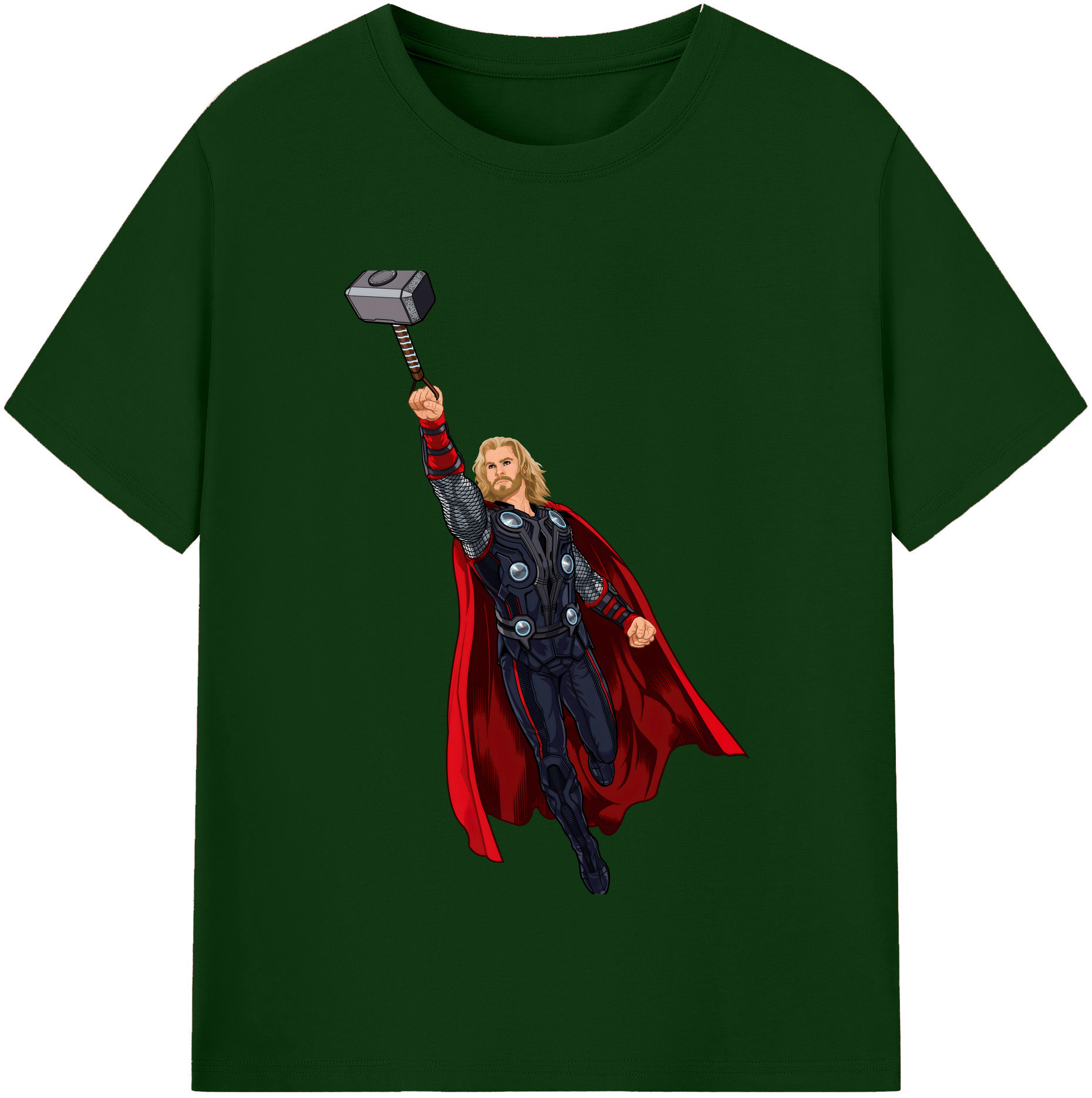（画像用） アベンジャーズ The Avengers 綿100％半袖Tシャツ（フロントプリント）